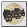 Golden Embossed Wall Painting