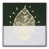 Golden Embossed Wall Painting