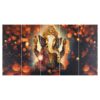 Set Of 5 Wooden Framed Wall Paintings