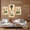 SET OF 4 DIGITAL WALL PAINTING - Image 2
