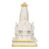 Ram Mandir | Jai Shree Ram JanamBhoomi Mandir, Religious, Mandir Murti, Ayodhya Model, for Home, Pooja Room, Puja, Temple | Marble Handcrafted- White - Image 2