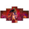 Set Of Five Framed Digital Wall Painting - Image 3