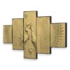 Set Of Five Framed Digital Wall Painting - Image 2