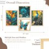 SET OF 4 DIGITAL WALL PAINTING - Image 3