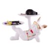 Cool Dog Showpiece with Plate for Home Dcor Item | Kitchen,Bedroom,Office,Dinning Table Decorative Item - Image 2