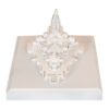 Resin Ram Mandir Ayodhya Model Authentic Design Ideal for Home Temple, Home Decor & Gifts (White)