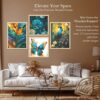 SET OF 4 DIGITAL WALL PAINTING - Image 2