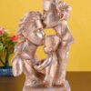 FAMILY Of Three Ornaments  Abstract Home Souvenirs Statues Decoration for Home Character gray